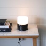 Brightech Zigzag Desk Lamp - Small Dimmable LED Black Marble Table Lamp, Rotatab... - Image 3