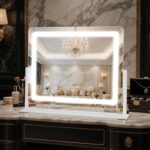 Vanity Mirror with Lights 22"×17", Large LED Makeup Mirror with Light, Smart Tou... - Image 9