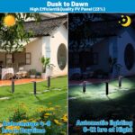 Sunvivo Solar Path Lights,2 Modes(Cold White or Warm White),Bright Solar Path Li... - Image 5