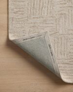 Loloi Chris Loves Julia Polly Collection POL-08 Smoke/Sand 5'-0" x 7'-6" Area Ru... - Image 7