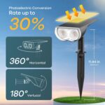 Linkind Solar Lights Outdoor Waterproof IP65, StarRay Dusk-to-Dawn Outdoor Solar... - Image 3