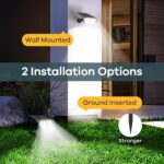 Linkind Solar Lights Outdoor Waterproof IP65, StarRay Dusk-to-Dawn Outdoor Solar... - Image 5