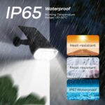 Linkind Solar Lights Outdoor Waterproof IP65, StarRay Dusk-to-Dawn Outdoor Solar... - Image 7