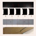 5 Tier Wall Shelf Unit, Decorative Wall Mount Vertical Shelving, Smooth Laminate... - Image 7