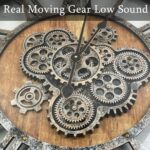 30 Inch Moving Gear Wall Clock, Oversized Wall Clocks, Clock Living Room Decor, ... - Image 5