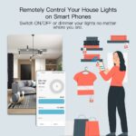 MOES Dual Dimmer Switch, Double Dimmer Switch for LED Lights, Full Range Dimming... - Image 5