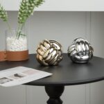 Small Silver Knot Decor, Chain Link Decor, Coffee Table Decor, Book Shelf Decor,... - Image 6