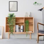 Der Rose 6Pcs Fake Hanging Plants Artificial Vines Faux Hanging Plants Indoor fo... - Image 6
