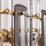 7PM Gold Crystal Chandeliers, 24-inch 4-Tier Modern Crystal Chandelier for Dinin... - Image 4