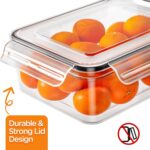 HOMETALL 40 PCS Food Storage Containers with Lids Airtight, 100% Leakproof Plast... - Image 6