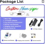 Custom Neon Signs, Neon Name Sign Customizable for Business. Personalized LED Lo... - Image 7