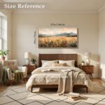 imjiayu Extra Large Wall Art, Landscape Wall Art, Rustic Wall Decor, Country Wil... - Image 5