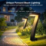 WdtPro Solar Lights Outdoor Pathway Lights, 6 Pack Upgraded Bright LED Outdoor S... - Image 5