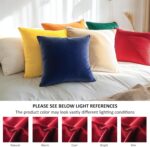 Encasa XO Luxury Embossed Velvet Throw Pillow Covers - Plush Cushion Covers for ... - Image 7