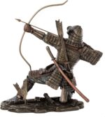 Top Collection Japanese Samurai Archer Statue - Yayoi Bushido Solider Sculpture ... - Image 4