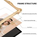 5 x7'' Premium Alloy Gold Photo Frame - Luxury Display Hi End Décor Picture Fram... - Image 7