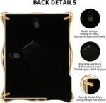 5 x7'' Premium Alloy Gold Photo Frame - Luxury Display Hi End Décor Picture Fram... - Image 8
