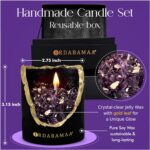 Scented Candles for Home Decor, Handmade Vanilla Soy Candles for Home Scented, E... - Image 4