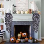 BLEUM CADE Fake Hanging Plants, 2pcs Artificial Hanging Plant, Faux Deep Purple ... - Image 5