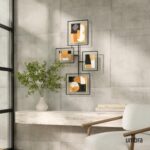 Umbra Flute Wall Gallery Frame – Modern Black Multi-Photo Display for 2 (8x10) &... - Image 3