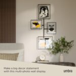 Umbra Flute Wall Gallery Frame – Modern Black Multi-Photo Display for 2 (8x10) &... - Image 7