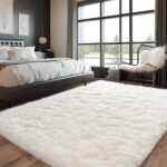 Pionblank Super Fluffy Area Rug for Bedroom 5x7, Modern Indoor Shag Carpet, Soft... - Image 3