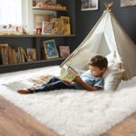 Pionblank Super Fluffy Area Rug for Bedroom 5x7, Modern Indoor Shag Carpet, Soft... - Image 5