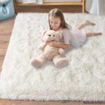 Pionblank Super Fluffy Area Rug for Bedroom 5x7, Modern Indoor Shag Carpet, Soft... - Image 7