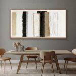 Framed Abstract Canvas Wall Art Decor Home Decor Large Wall Art Prints Wall Deco... - Image 6