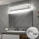 30in LED Bathroom Lights Over Mirror Modern Crystal Vanity Lights Bar Chrome Wal... - Image 6