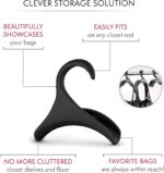 Bag-a-Vie Purse Hanger for Closet - Handbag Organizer Hooks for Hanging Bags & P... - Image 3