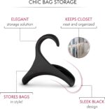 Bag-a-Vie Purse Hanger for Closet - Handbag Organizer Hooks for Hanging Bags & P... - Image 5