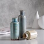 CwlwGO- Ceramic Vase Set of 3, Small Flower Vases for Home Decoration, Modern Fa... - Image 5