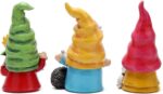 Hodao Set of 3 Spring Gnome Decorations Flower Gnomes Ornaments Decor Summer Out... - Image 4