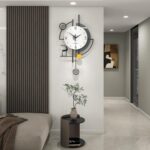 FLEBLE Extra Large Wall Clock for Living Room Decor Modern Wall Clocks Decorativ... - Image 3