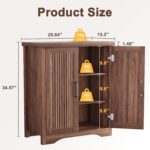 Memobarco Fluted Buffet Cabinet with Storage Accent Sideboard,Modern Credenza wi... - Image 3