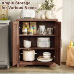 Memobarco Fluted Buffet Cabinet with Storage Accent Sideboard,Modern Credenza wi... - Image 4