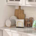 Napkin Holder for Table, Gold Kitchen Accessories for Dining Table Farmhouse Coc... - Image 4