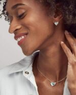 Kendra Scott Ari Heart Stud Earrings for Women, Fashion Jewelry - Image 4