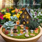 VerdantVibes Fairy Garden Accessories Kit – 16-Piece Miniature Woodland Decor wi... - Image 4