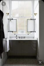 TEHOME Chrome Beveled Rectangle Pivot-N-View Bathroom Vanity Mirror Rotating Squ... - Image 7