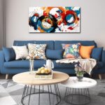 Abstract Wall Art Large Canvas Prints Modern Living Room Bedroom Home Office Wal... - Image 3