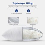 MIULEE 16x16 Pillow Inserts,Set of 2 Down Feather Throw Pillows for Couch Sofa B... - Image 7
