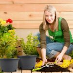 10 inch Hanging Planters, 4 Pack Hanging Baskets for Plants with Removable Trays... - Image 5