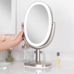 Zadro Newport 10" by 18" Oval LED Lighted Makeup Mirror with Magnification 5X/1X... - Image 11