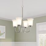 DESIGNERS FOUNTAIN 3-Lights Bronson Chandelier, 18 Inch Ceiling Light Fixture fo... - Image 3