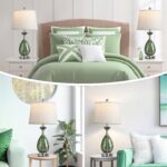 Coastal Glass Table Lamps Set of 2, 3-Way Dimmable Touch Control Nautical Lamp w... - Image 8