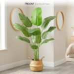 Artificial Bird of Paradise Plant：5FT Fake Traveler’s Palm Faux Banana Tree Elep... - Image 7