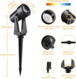 Low Voltage Landscape Lighting,10 Pack Outdoor LED Landscape Spotlights with Tra... - Image 3
