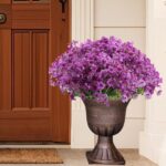 20 Bundles Artificial Flowers for Outdoors, UV Resistant Fake Realistic Flowers ... - Image 5